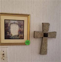 RELIGIOUS CROSS AND PICTURE