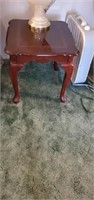 PAIR OF CHERRY END TABLES