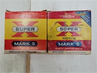 50 vintage Western Super X Mark 5 shotshells