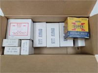 Assorted EMPTY ammuntion boxes