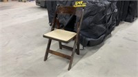 QTY 14) FRUITWOOD CHAIRS