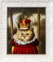 A. Rickary Royal Cat Giclee