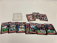 Starting line up Football cards 1989