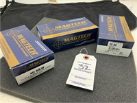 MAGTECH .40 S&W, 180-Grain FMC. 3 UNOPENED Boxes
