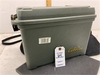 Cabelas Ammo Box with Locking Latch and Handle