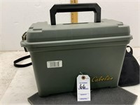 Cabelas Ammo Box with Locking Latch and Handle