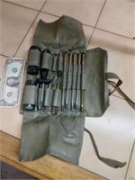 Military gun cleaning kit.