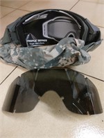 Military goggles. By ESS.