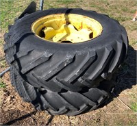 (2) Goodyear Tractor Tires