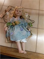 Vintage Rose collection genuine porcelain doll.