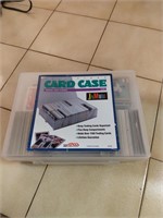 Trading card storage with cards