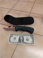 Old Timer knife with pouch