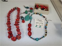 Red/Turquoise Jewelry