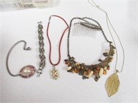 Necklaces, Hair Clips