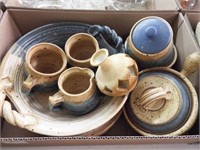 Decorative Bowls, Plates, Small Canisters
