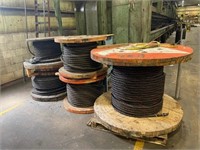 Rolls of Steel Cable New Never Used