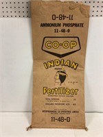 Co-op Indian fertilizer bag.
