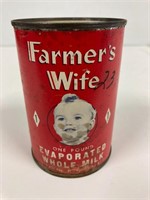 Farmers Wife evaporated milk tin