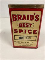 Braid’s best spice tin.