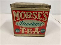 Morse’s Standard tea tin.