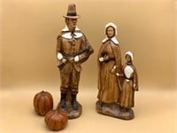 Ceramic Pilgrim Figures