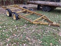 Car hauler trailer