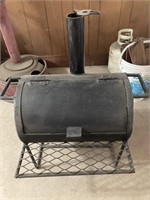 Homemade charcoal grill