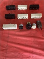 Lot of triple and single outlet adapters