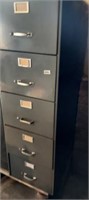 5 DRAWER FILE CABINET