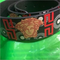 Unisex Versace Belt classic lines colorful