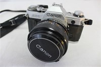 Vintage Canon AE-1 Single Lens Reflex Camera