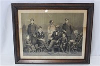 James A. Garfield Family Portrait Print
