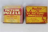 1940's Vintage Scroll Cut Puzzles