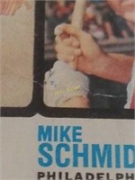 1974 Topps Mike Schmidt Rookie Baseball Card