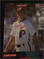 3 Larry Bowa Autographs and More Baseball Cards