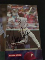 3 Larry Bowa Autographs and More Baseball Cards