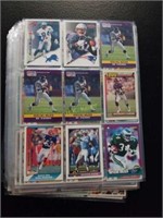 Variety of 1970-1990s Football Cards