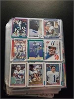 Variety of 1970-1990s Football Cards