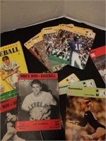 Vintage Baseball Digests, Baseball Cards, and More