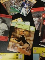 Vintage Baseball Digests, Baseball Cards, and More