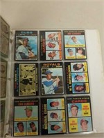 Binders of Baseball Cards