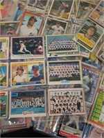 Donruss, Upper Deck Topps and Score Baseball Cards