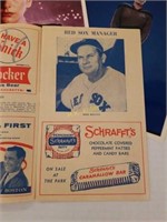 1957 Boston Red Sox Program and More