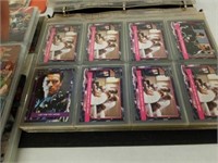 3 Binders of Assorted Movie and TV Show Cards
