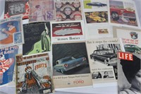 Vintage Sheet Music, Auto Posters and Mag Covers