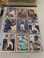 3 Binders of 1980's - 1990's Baseball Cards