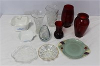 Huge Lot of Misc. Vintage Glassware