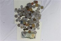 Huge Collection of Foreign Coins and More!