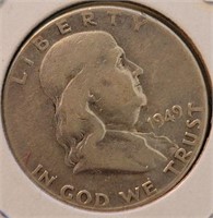 1949 Franklin Half Dollar