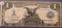 1899 $1 Black Eagle Silver Certificate